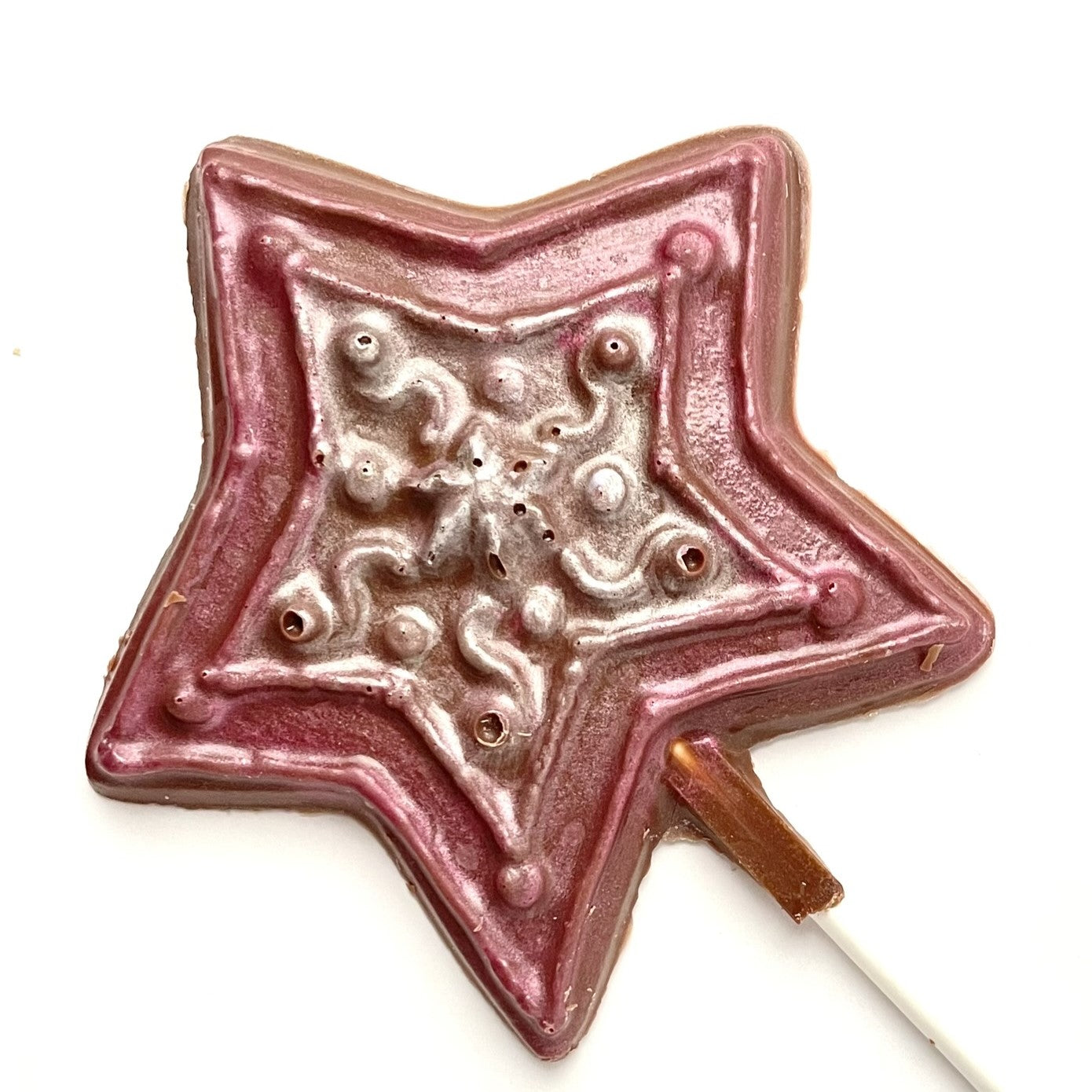 Chocolate Lollipop - Star