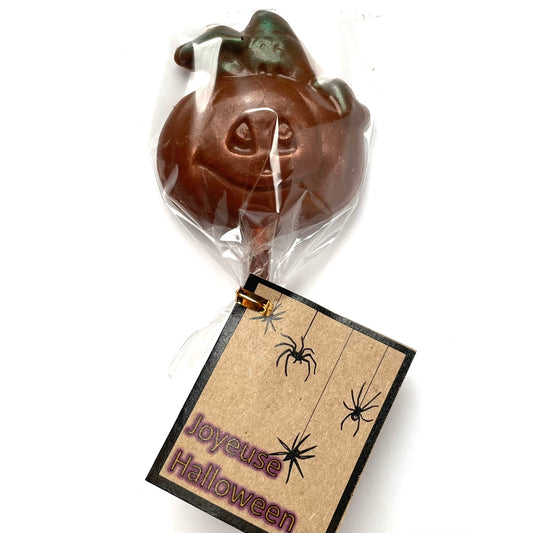 Chocolate lollipop Petite Pumpkin