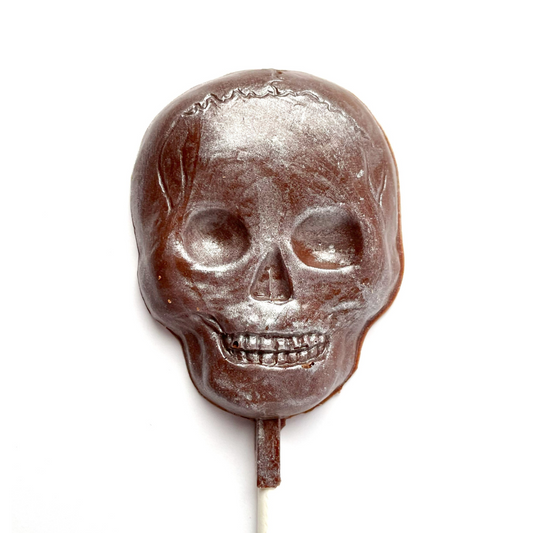 Halloween Chocolate Lollipops_ Skull